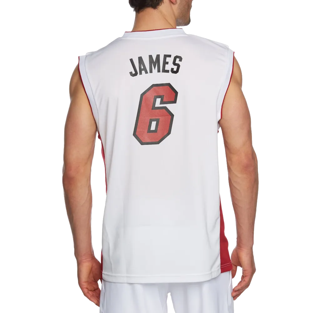 Adidas Men's Miami Heat Lebron James NBA Replica Jersey