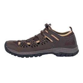 Air & Fresh Hiking Sport Shoes Mesh Fabric Brown Colour For Men