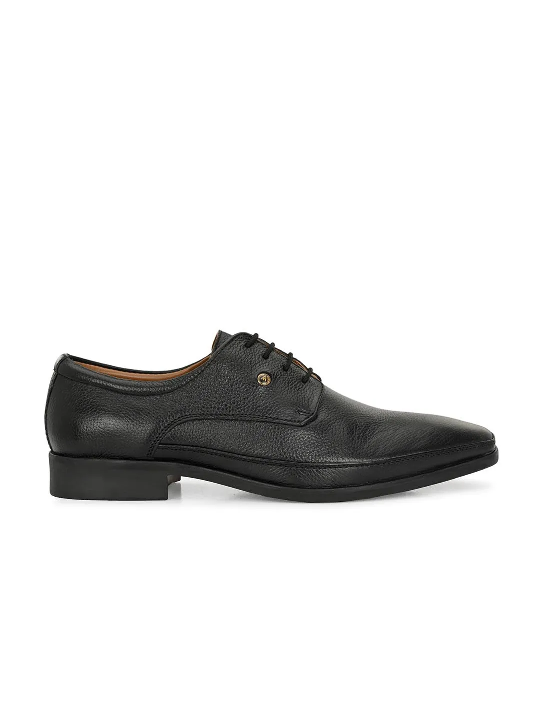 Alberto Torresi Genuine Leather Black Laceup Formal Shoes