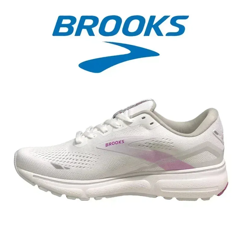 BROOKS Ghost15 Men Running Shoes Lightweight Shock Absorbing Anti-Slip Sneakers Cushioned Soft Sole Long Distance Running Shoes