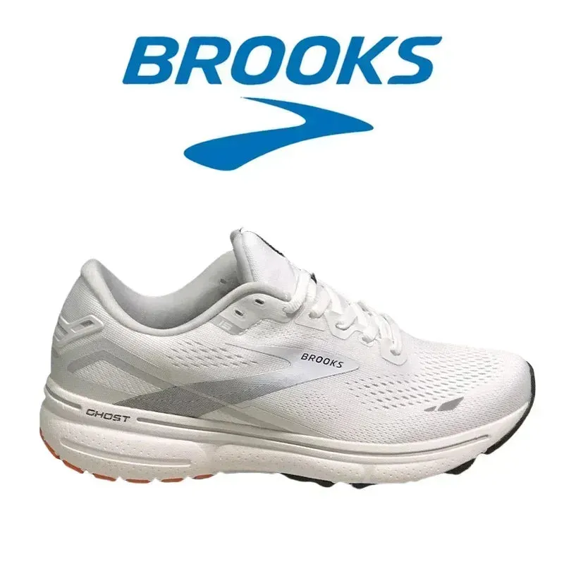 BROOKS Ghost15 Men Running Shoes Lightweight Shock Absorbing Anti-Slip Sneakers Cushioned Soft Sole Long Distance Running Shoes