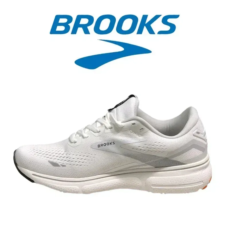 BROOKS Ghost15 Men Running Shoes Lightweight Shock Absorbing Anti-Slip Sneakers Cushioned Soft Sole Long Distance Running Shoes