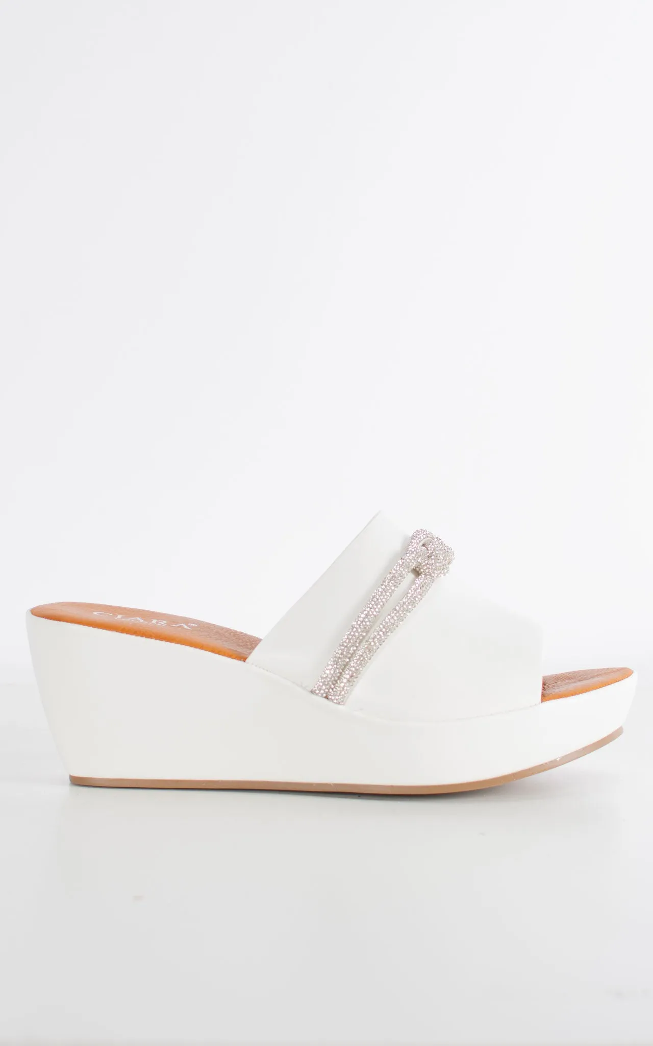 Carley Wedge | White