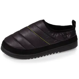 Chaussons mules crantée Homme Noir