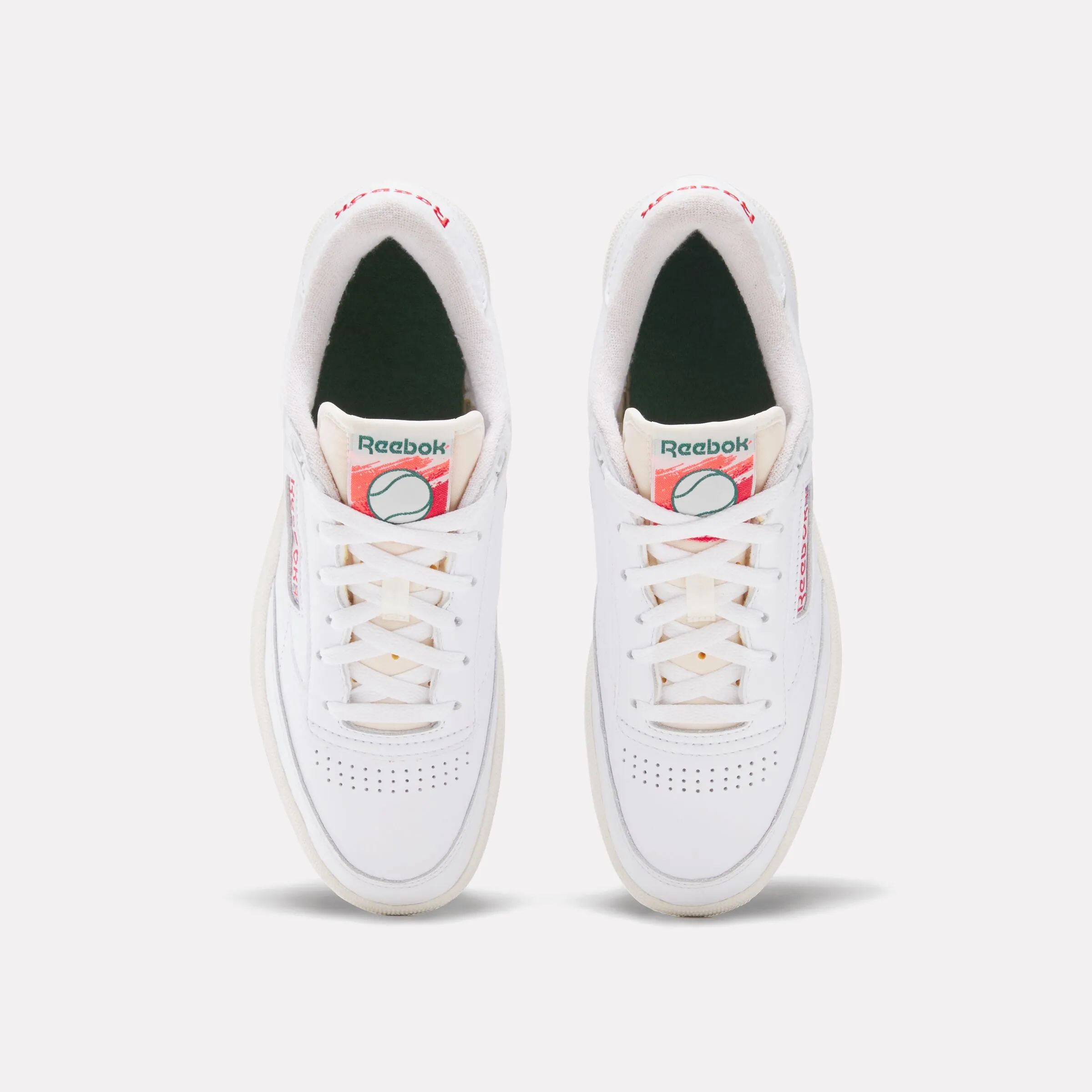 Club C 85 Vintage Shoes White/Chalk/Vector Red