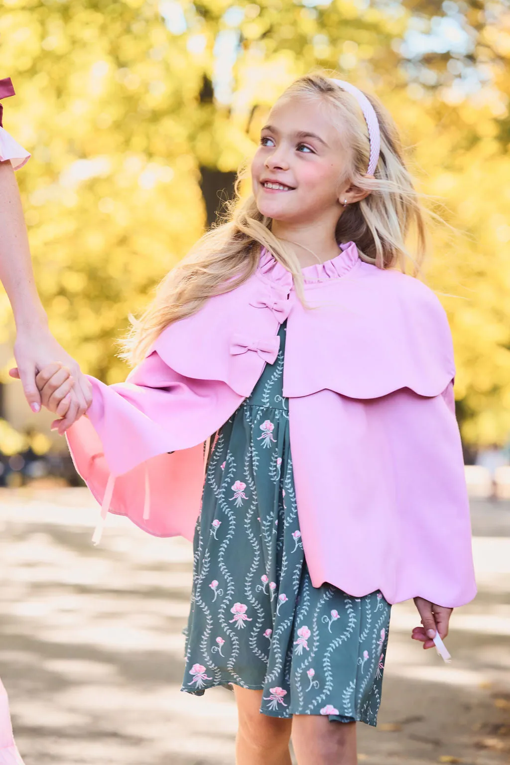 Fall Winter Girls Cape