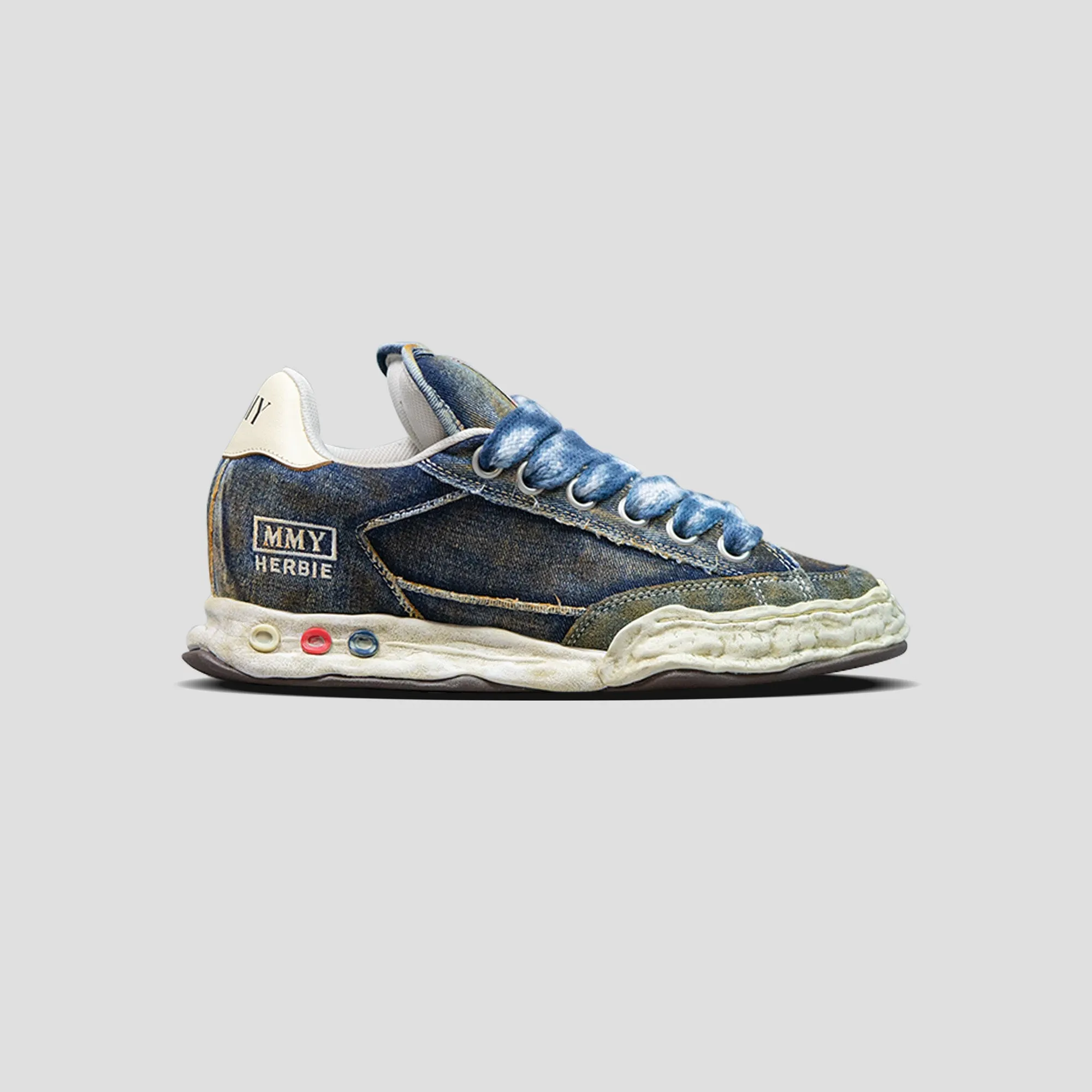 HERBIE OG SOLE WASHED DENIM LOW-TOP SNEAKER