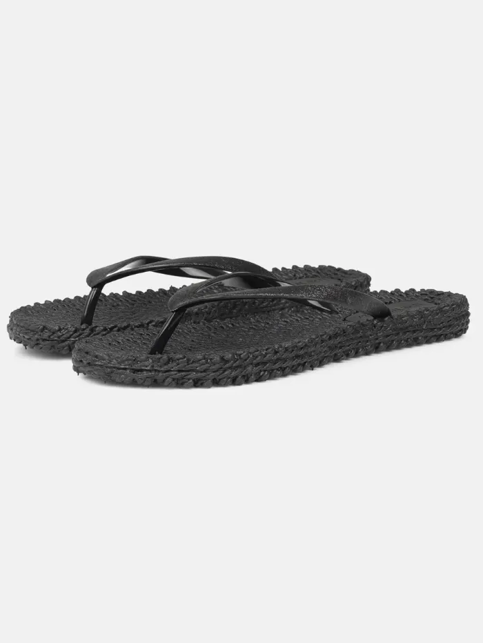 Ilse Jacobsen Flip Flops With Glitter Black CHEERFUL01 Col 01