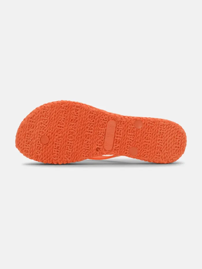 Ilse Jacobsen Flip Flops With Glitter In Hot Orange CHEERFUL01 Col 349