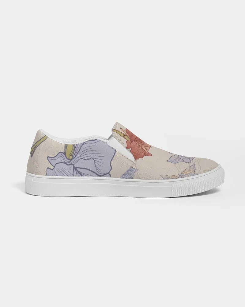 Iris Art Women's Slip-On Canvas Shoe