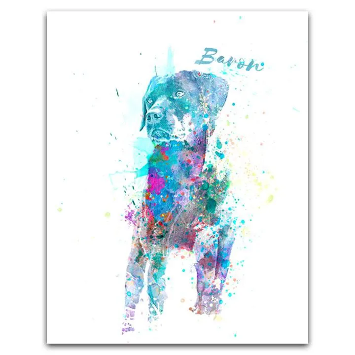 Labrador Watercolor Print