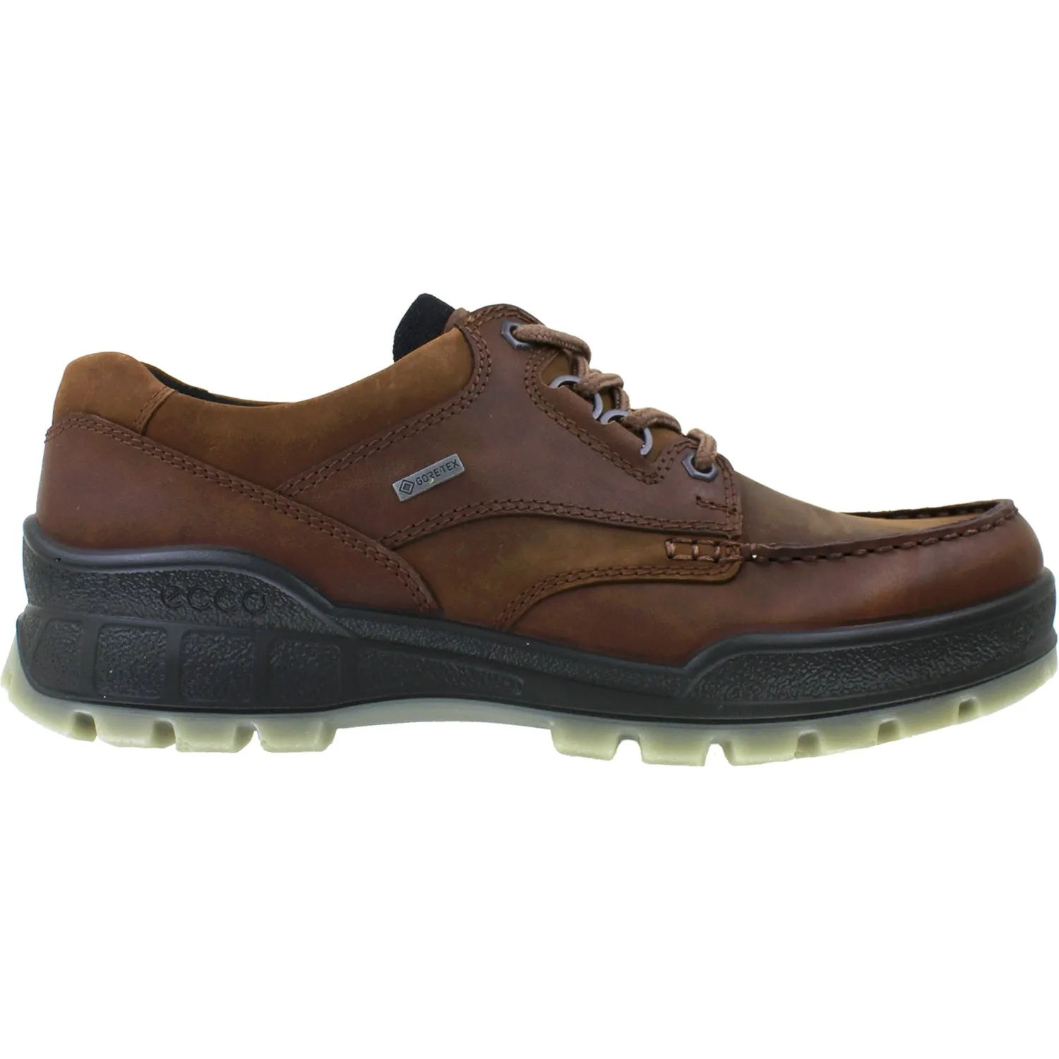 ECCO Mens Track 25 Low GTX Bison Leather/Nubuck Shoes