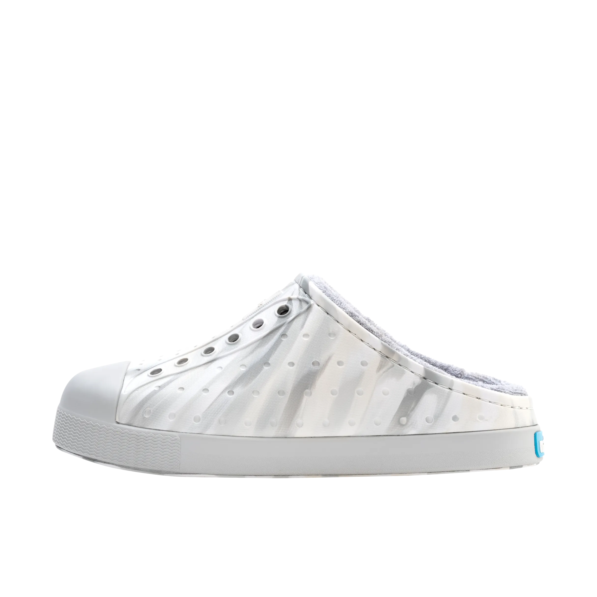 Native Jefferson French Terry Big Kids - Hyams Grey Marble / Hyams Grey