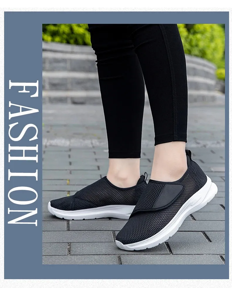 Women Orthopedics Wide Feet Swollen Walking Casual Shoes Unisex Thumb Eversion Adjusting Soft Comfortable Diabetic Man Shoes