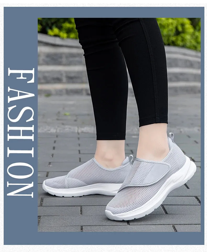 Women Orthopedics Wide Feet Swollen Walking Casual Shoes Unisex Thumb Eversion Adjusting Soft Comfortable Diabetic Man Shoes